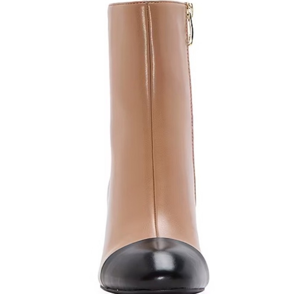 Liz Claiborne Faux Leather Ankle Boots - Picture 2 of 7